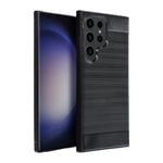 Étui Forcell Carbon Noir Samsung Galaxy A54 5G SM-A546B/DS Ultra de Protection