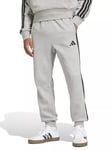 adidas Essential Three Stripes Fleece Jogging Trousers