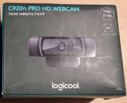 LOGICOOL C920n PRO HD WEBCAM 960-001261 BLACK