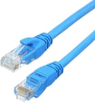 NORDIQZENZ Nettverkskabel UTP RJ45 Cat6 10m, Blå