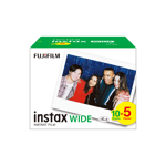 Fujifilm Instax Wide 5X10 Film Instantané 50 Photos