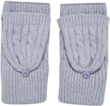 Urban Classics Open Mitten Special Occasion Glove, Heathergrey, L/XL