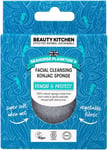 BEAUTY KITCHEN SEAHORSE PLANKTON+ FACIAL CLEANSING KONJAC SPONGE VEGAN - NEW