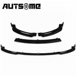 Pare-chocs avant Glossy Lip body kit Spoiler Splitter Spoiler de Kit de corps de lèvre de pare-chocs avant FOR BMW F30 F35 3 SERIES