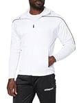 uhlsport Stream 22 Track Hood Jacke Veste Homme, Blanc/Noir, XXXL