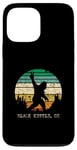 iPhone 13 Pro Max Black Kettle OK Sasquatch Peace Sign Bigfoot Design Case