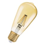 Lyspære Osram Vintage 1906 Led Edison Gull 824 E27 4W