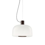 Flos - Bellhop Glass S2 pendellampa choko - Pendellampor - edward-barber-jay-osgerby - Brun