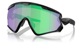 Lunettes oakley wind jacket 2 0 matte black  prizm road jade  ref  oo9418 2845