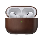 AirPods Pro (2. gen.) Nomad Modern Horween Leather Deksel - Brun