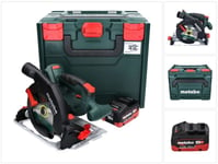 Metabo KS 18 LTX 57 akkupyörösaha 18 V 165 mm + 1x akku 10,0 Ah + metaBOX - ilman laturia