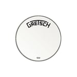 Gretsch Bass Drum, peau de grosse caisse, Ambassador white coated 18", GRDHCW18B