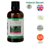 Holland & Barrett 100% Pure Tea Tree Oil Alternifolia (Tea Tree) Leaf Oil 60ml