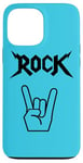 Coque pour iPhone 13 Pro Max Cornes à main Cool Band Rock and Roll Heavy Metal Music Concert