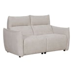 Canapé de Relaxation 2 Places "Lamar" 162cm Beige