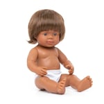 Miniland Poupée pour bébé garçon aborigène Australien 38 cm dans Une boîte de Vente au détail avec sous-vêtements (31047)