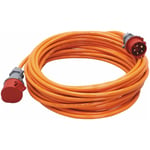 Skarvkabel pur h07bq-F 3-Fas malmbergs - H07bq f 3 fas, 32a, 25 m, ip44 orange