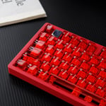 Lot de 114 touches transparentes pour clavier mécanique Cherry MX Rouge