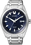 Citizen Hommes Analogique Eco-Drive Montre avec Bracelet en Titane AW1240-57L