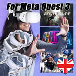 For Meta Oculus Quest 3 VR Headset Elite Head Strap Game with Battery Power Pack