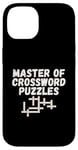 iPhone 14 Puzzle Lover Master of Crossword Puzzles Case