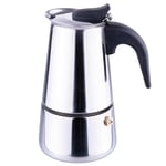 Galileo Casa 2191192 cafetière 2 tasses, Acier/Argent