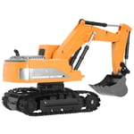 1:24 RC Engineering Van Remote Control Excavator Metal Children Toy Model