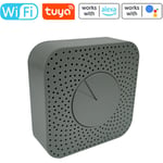 Moniteur de qualité de l'air intelligent Tuya WiFi 5 en 1 Air Housekeeper Détecteur HCHO/CO2/VOC/Température/Humidité Prise en charge du contrôle à