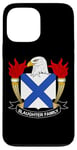 Coque pour iPhone 13 Pro Max Armoiries Slaughter - Blason de la famille