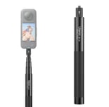Inov8 Invisible Selfie Stick for Insta360 One X2/X3/R/RS. Extends from 21 to 81c