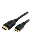 StarTech.com High Speed HDMI Cable with Ethernet - HDMI to HDMI Mini - kabel för video / ljud