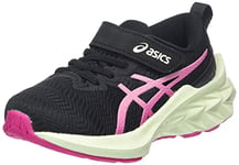 Asics Novablast PS Running Shoe, Black/Fruit Punch, 27 EU