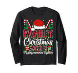 Family Christmas 2024 Matching Squad Santa Women Men Kids Long Sleeve T-Shirt