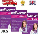 Vitabiotics Wellwoman Plus Omega 3∙6∙9 - 56 Tablets/Capsules (3 Pack)