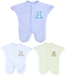 Babyprem Premature Baby Clothes Boys Neonatal Nicu Incubator Sleepsuit 0 - 3.5lb