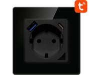 Avatto N-Wot10-Usb-B Usb Och Usb-C Tuya Smart Wifi Vägguttag (Sortering)