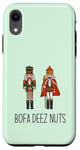 iPhone XR BOFA DEEZ NUTS Funny Nutcracker Christmas Cracker Nutz Meme Case