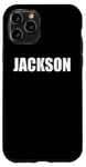 iPhone 11 Pro Jackson First Name Birthday retro dad name personalized Case