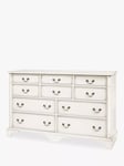 Laura Ashley Clifton 10 Drawer Chest, Grey