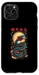 Coque pour iPhone 11 Pro 2025 Chinese New Year Dragon Art - Lunar Celebration Design