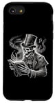 iPhone SE (2020) / 7 / 8 Carols Black Dark Goth Skeleton Christmas Women Men Case