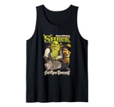 Shrek Get Ogre Yourself Donkey Shrek Puss In Boots 90's Logo Tank Top