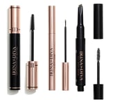 IRINA THE DIVA Irina The Diva - 2 in 1 Boss Brow Greybrown + Very Vixen Volume Mascara 001 Black Lash & Boost It Growth Serum 8 ml