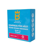 Steril kompress för häst 10-pack Vit 10x10 cm