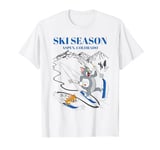 Tom and Jerry Ski Season In Aspen, Colorado T-Shirt