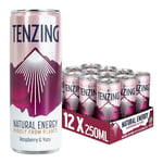 TENZING Natural Energy  12x250ml Raspberry & Yuzu