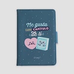 Mr Wonderful Étui Kindle et Paperwhite de 7 à 8" avec Phrase pour Tomber Amoureux - Étui e-Book Compatible avec Tout Ereader de 7 à 8" (Les Dimensions Que Vous Mettez dans l'emballage sont