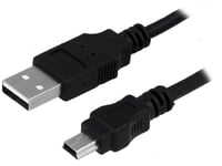 CABLE CORDON CHARGEUR USB-A vers Mini USB  1.80M Pour Casio Graph 25/35/35 Plus
