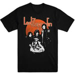 T-shirt Led Zeppelin  Orange Circle