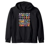 Back To School Funny Teacher We Are Like a Box of Crayons Zip Hoodie